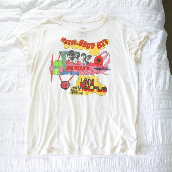 Urban Outfitters Hello Goodbye Beatles 